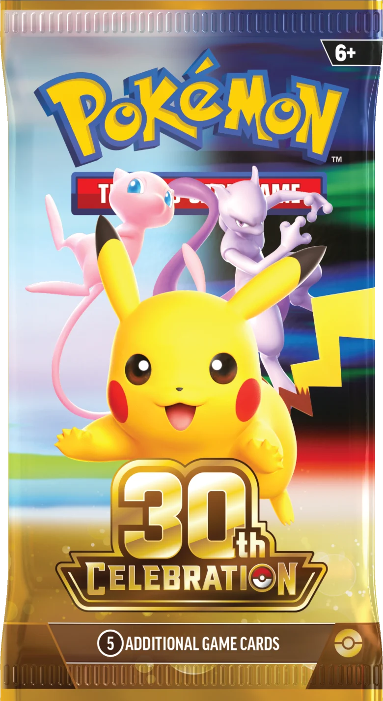 30th Celebration booster wrap Pokemon TCG